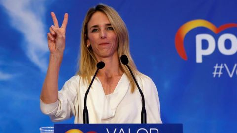 La candidata del PPC por Barcelona a las generales, Cayetana &Aacute;lvarez de Toledo