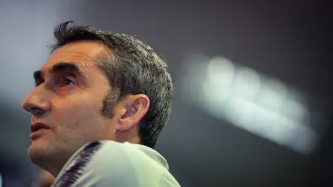 Ernesto Valverde, en rueda de prensa Ernesto Valverde, en rueda de prensa