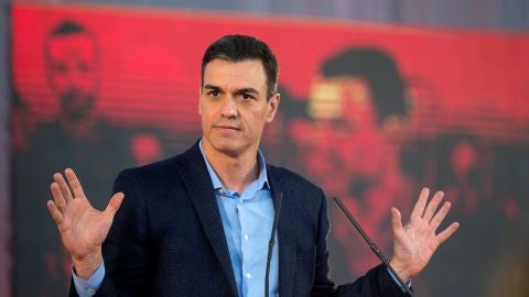 El presidente del Gobierno y candidato socialista a las elecciones del pr&oacute;ximo 28 de abril, Pedro S&aacute;nchez