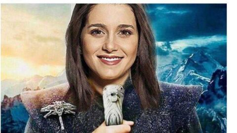 Fotomontaje de In&eacute;s Arrimadas vestida de Daenerys Targaryen.