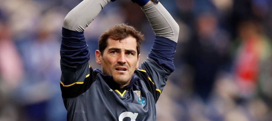 Iker Casillas, durante un partido con el Oporto Iker Casillas, durante un partido con el Oporto