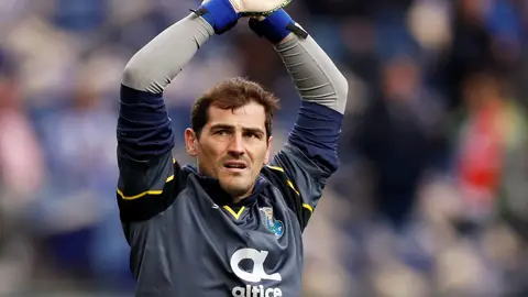 Iker Casillas, durante un partido con el Oporto Iker Casillas, durante un partido con el Oporto