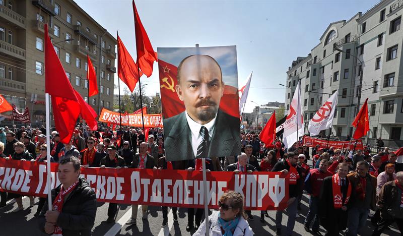 Decenas de detenidos en Rusia en protestas contra Putin en el Primero de Mayo Decenas de detenidos en Rusia en protestas contra Putin en el Primero de Mayo