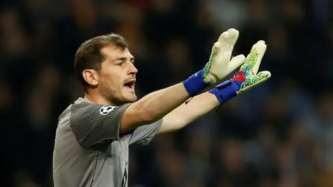 Iker Casillas, durante un partido Iker Casillas, durante un partido