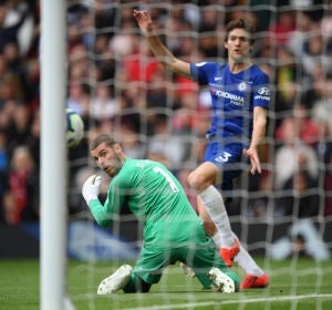 David de Gea tras su fallo la pasada semana ante el Chelsea David de Gea tras su fallo la pasada semana ante el Chelsea
