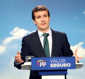 El presidente del PP, Pablo Casado El presidente del PP, Pablo Casado