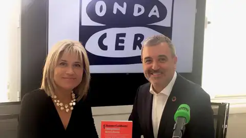 Julia Otero y Jaume Collboni Julia Otero y Jaume Collboni