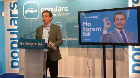 Biel Company, líder del PP balear. Biel Company, líder del PP balear.