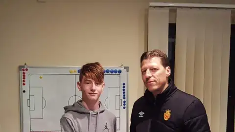 Gabriel Salas y Juanma Pons Fútbol