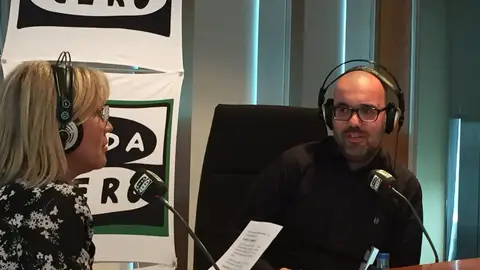 Borja Terán en Julia en la Onda Borja Terán en Julia en la Onda
