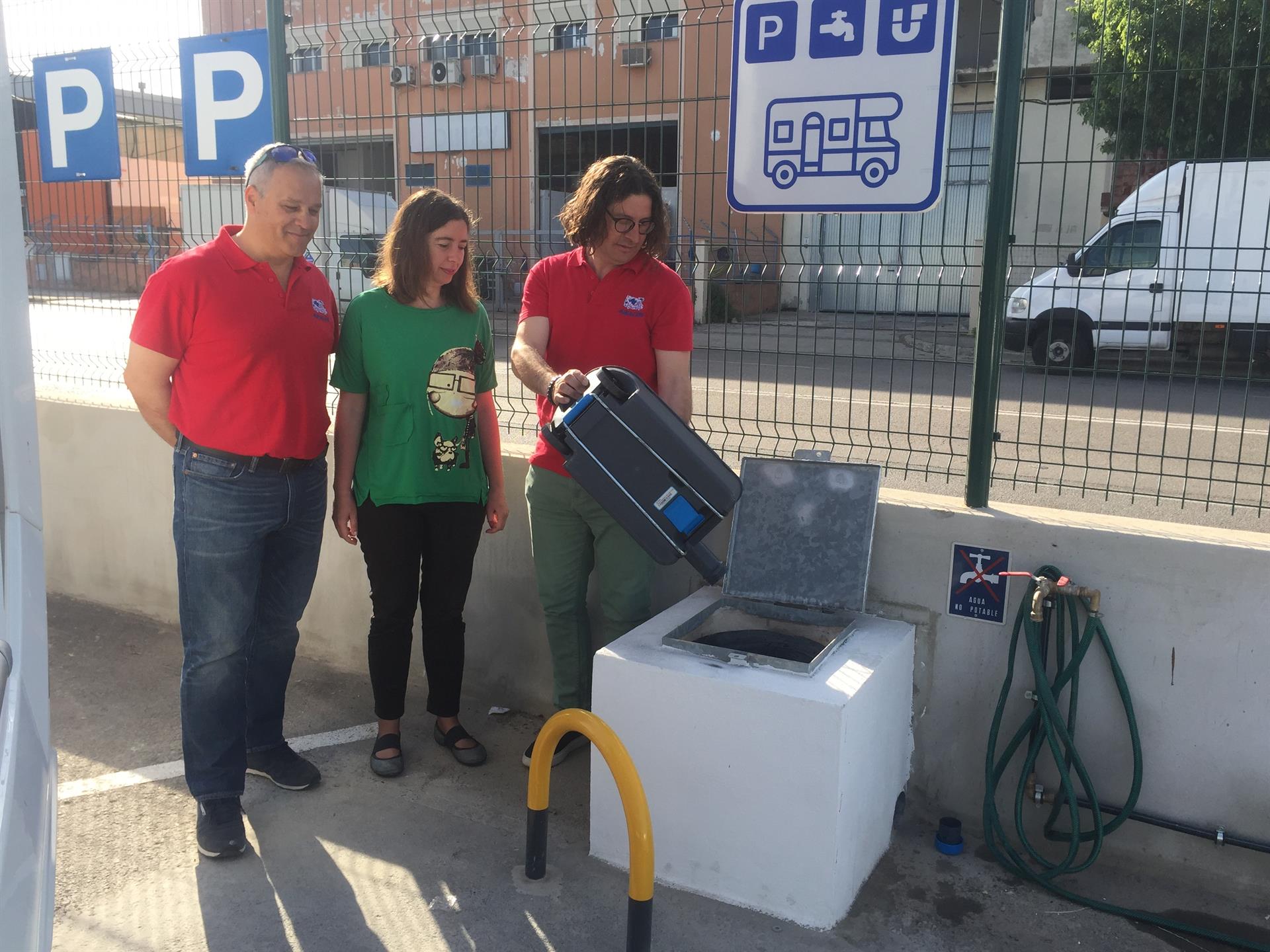 Emaya abre un punto de servicios para autocaravanas en el parque verde de Son Castelló Emaya abre un punto de servicios para autocaravanas en el parque verde de Son Castelló