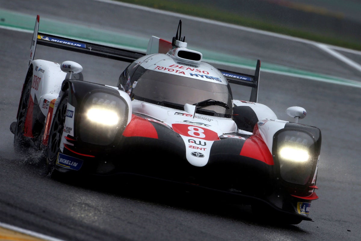 Fernando Alonso sale segundo tras el otro Toyota en la carrera de las Seis Horas de Spa Fernando Alonso sale segundo tras el otro Toyota en la carrera de las Seis Horas de Spa