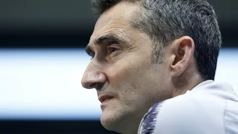 Ernesto Valverde, en rueda de prensa Ernesto Valverde, en rueda de prensa