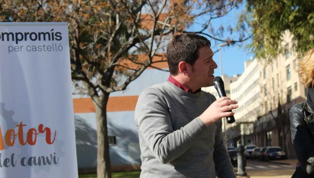 Ignasi García, candidato a la alcaldía de Castellón.