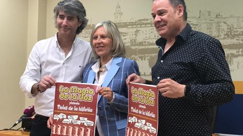 Carlos Moreno, M&ordf; &Aacute;ngeles Nu&ntilde;ez y Eduardo Guti&eacute;rrez