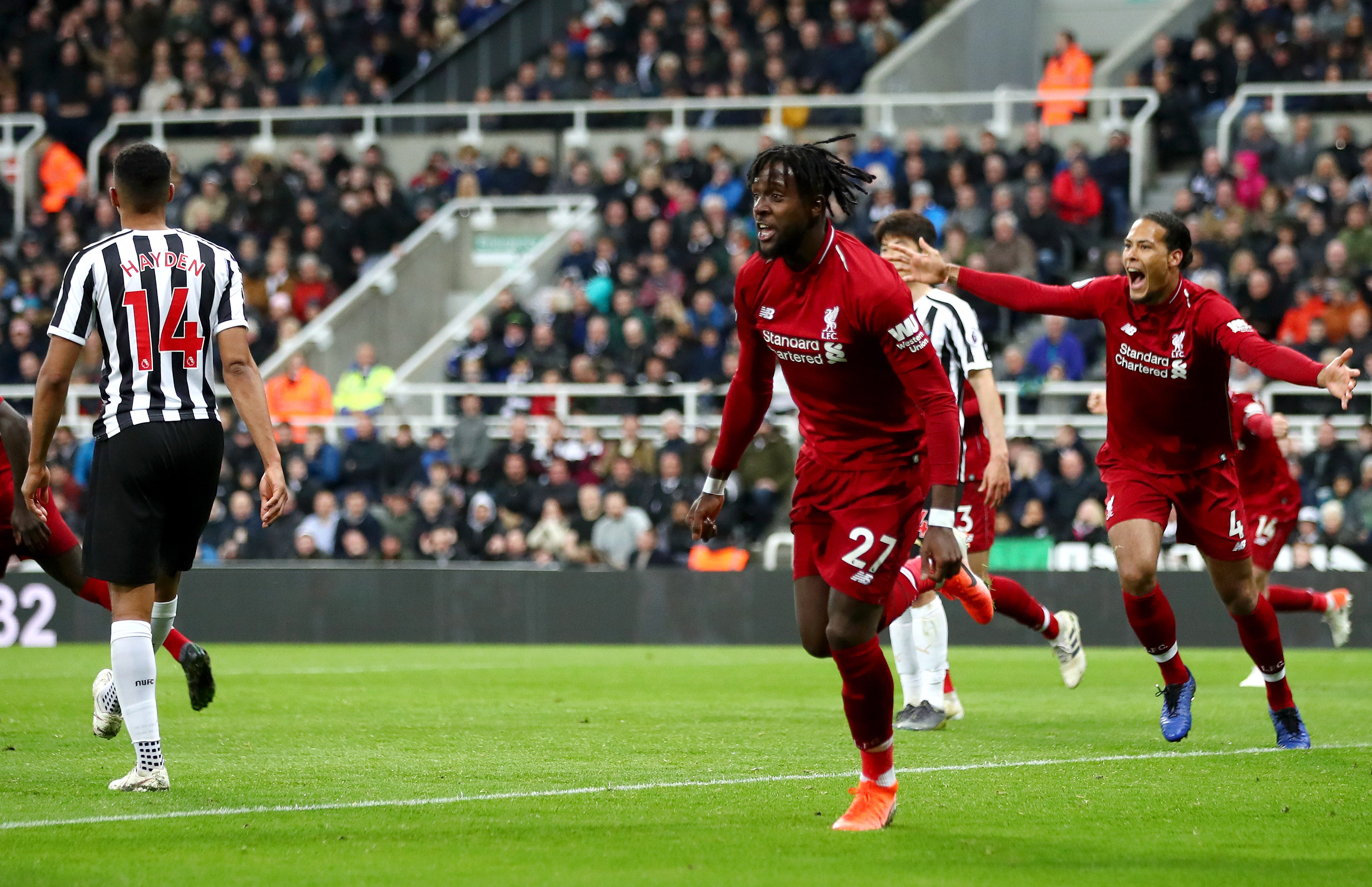 Origi mantiene al Liverpool en la pelea por la Premier League Origi mantiene al Liverpool en la pelea por la Premier League