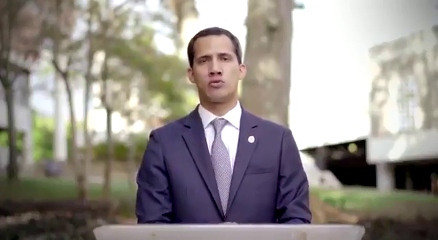 Guaidó insta a los venezolanos a concentrarse frente a los cuarteles para que los militares se desvinculen del régimen Guaidó insta a los venezolanos a concentrarse frente a los cuarteles para que los militares se desvinculen del régimen