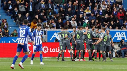La Real Sociedad vence al Alaves