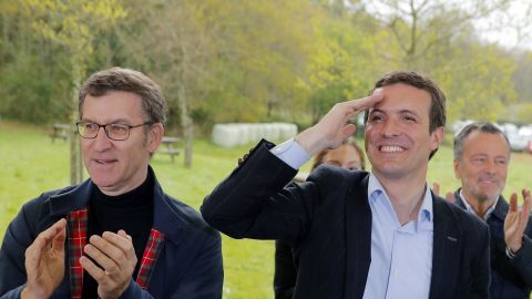 Alberto N&uacute;&ntilde;ez Feij&oacute;o y Pablo Casado
