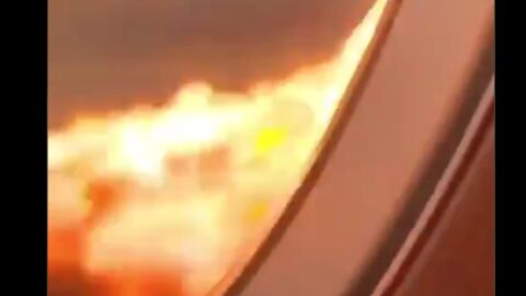 Imagen del interior del avi&oacute;n de Mosc&uacute;