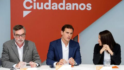 Villegas, Rivera y Arrimadas