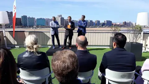 Presentación de la candidatura de Ciudadanos Gijón Terraza del Complejo Buenavista (Gijón)
