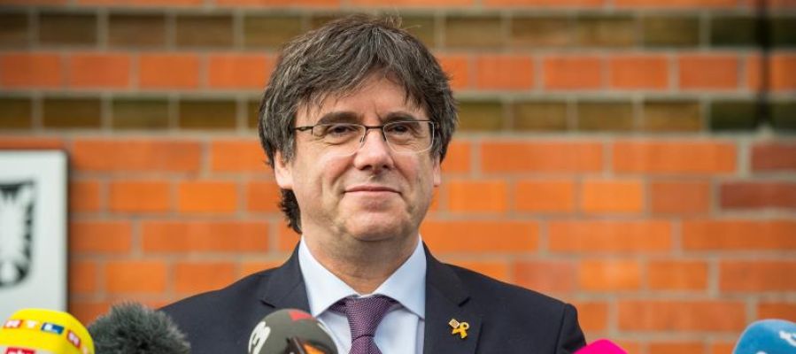 El expresidente de la Generalitat, Carles Puigdemont El expresidente de la Generalitat, Carles Puigdemont