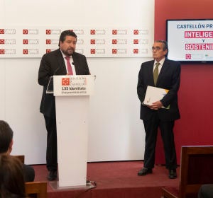 Javier Moliner, presidente de la Diputación. Javier Moliner, presidente de la Diputación.