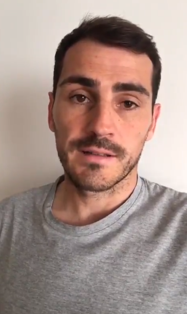 Mensaje de Casillas a sus seguidores: "Gracias, gracias y mil veces gracias" Mensaje de Casillas a sus seguidores: "Gracias, gracias y mil veces gracias"