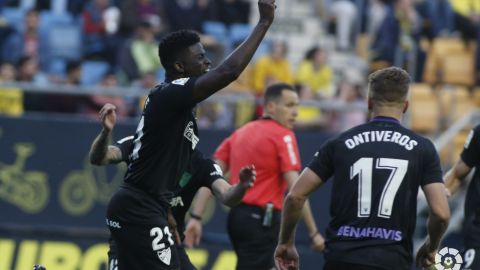 En el C&aacute;diz - M&aacute;laga, N&acute;Diaye y Ontiveros