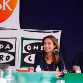 Carlos Alsina con la presidenta de GSK España, Cristina Henríquez de Luna