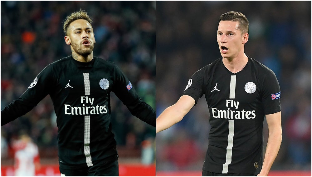 Neymar y Draxler casi llegan a las manos, según 'Le Parisien' Neymar y Draxler casi llegan a las manos, según 'Le Parisien'