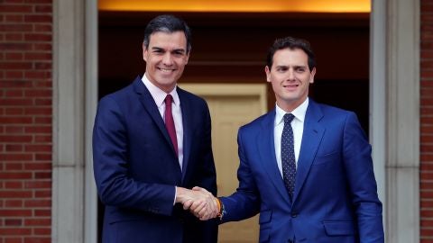 S&aacute;nchez y Rivera en La Moncloa