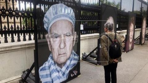 La avenida Ring de Viena se llena de retratos callejeros de supervivientes del Holocausto 