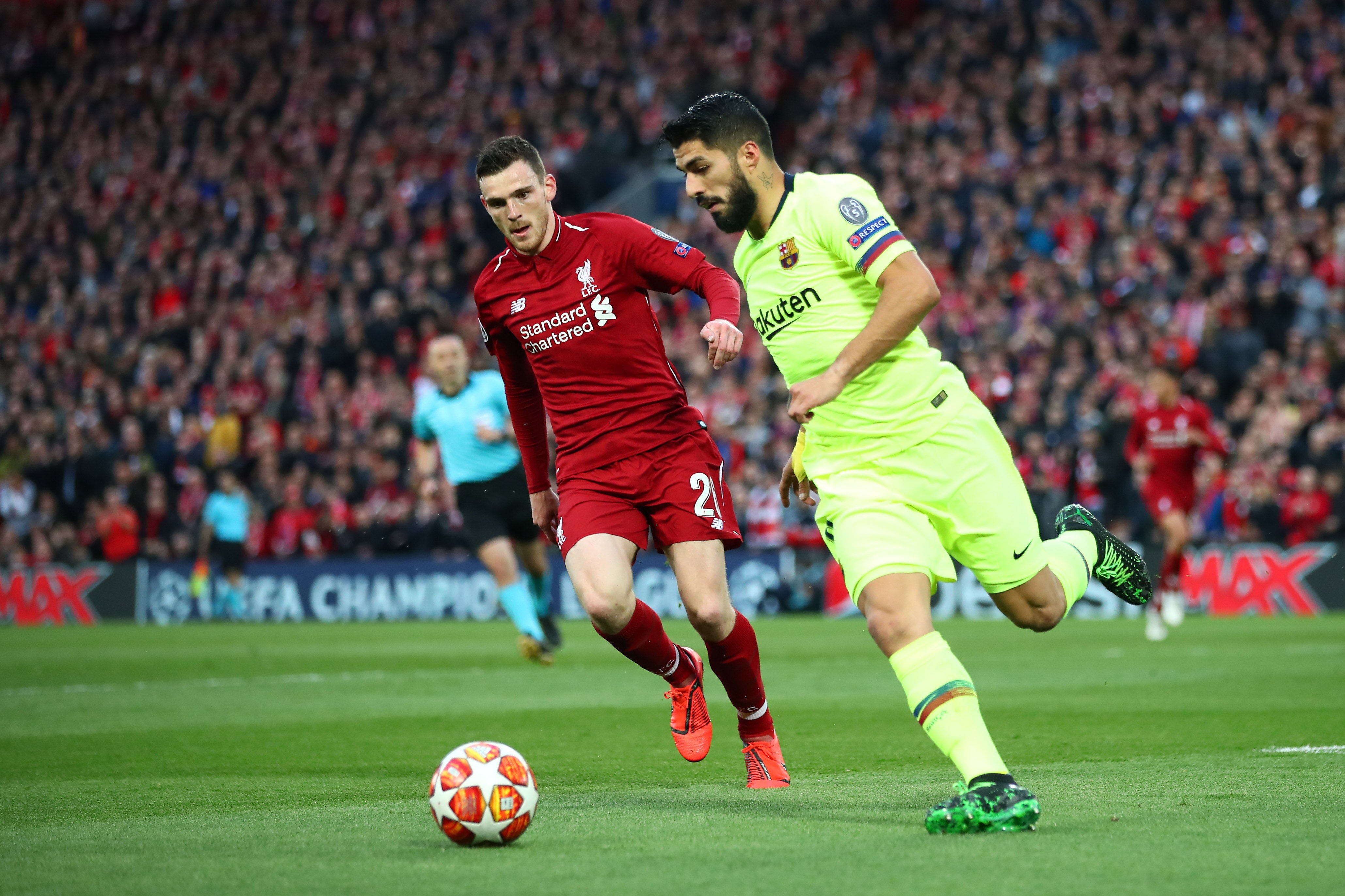 El recado de Robertson a Luis Suárez: "¿Quién es el que está en la final?" El recado de Robertson a Luis Suárez: "¿Quién es el que está en la final?"