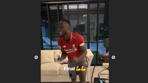Keita celebr&oacute; la victoria en su casa