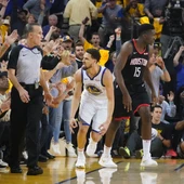 Klay Thompson, en acción ante los Rockets Klay Thompson, en acción ante los Rockets