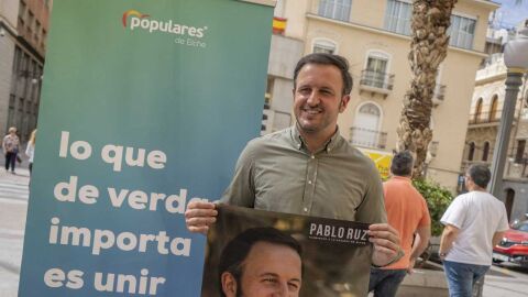 Pablo Ruz, candidato del PP a la Alcald&iacute;a de Elche.