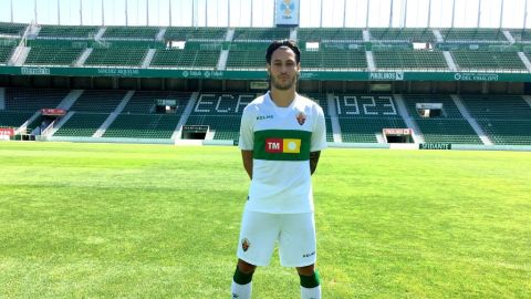 Juan Cruz, lateral izquiero del Elche C:F:
