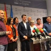 Despedida del portavoz municipal del PSOE en el Ayuntamiento de Gijón