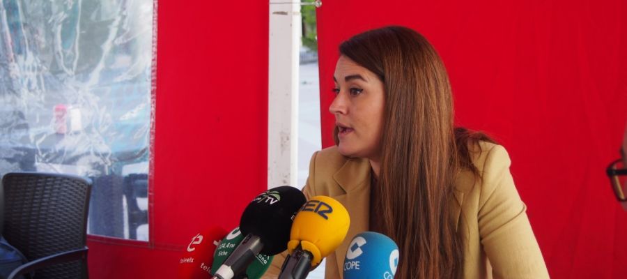 Mireia Mollà, candidata de Compromís per Elx a la Alcaldía. Mireia Mollà, candidata de Compromís per Elx a la Alcaldía.