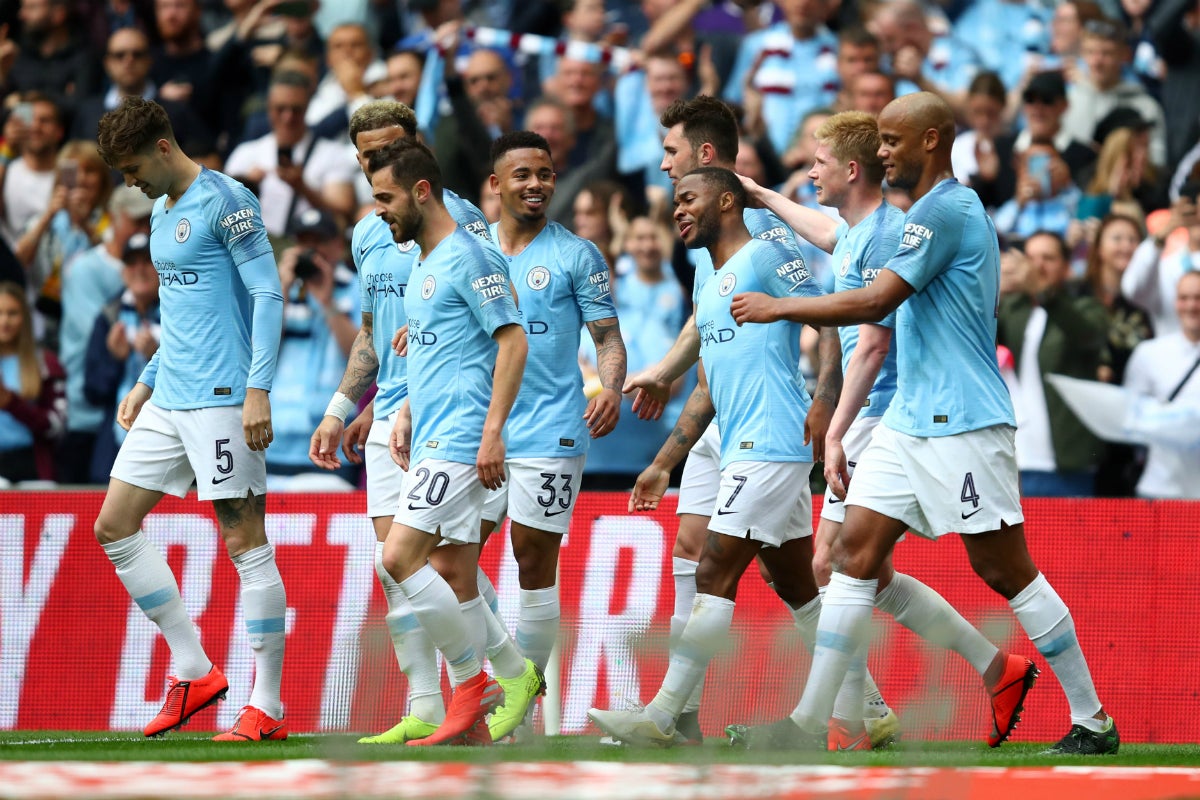 Set en blanco del Manchester City al Watford para levantar la FA Cup en Wembley Set en blanco del Manchester City al Watford para levantar la FA Cup en Wembley