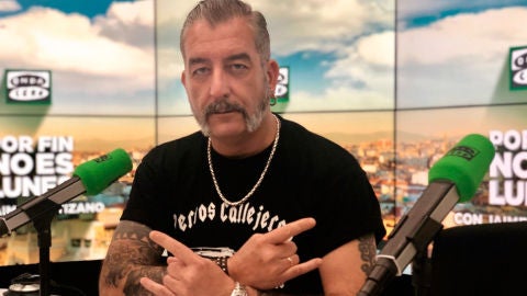 Fernando Eiras en los estudios de Onda Cero