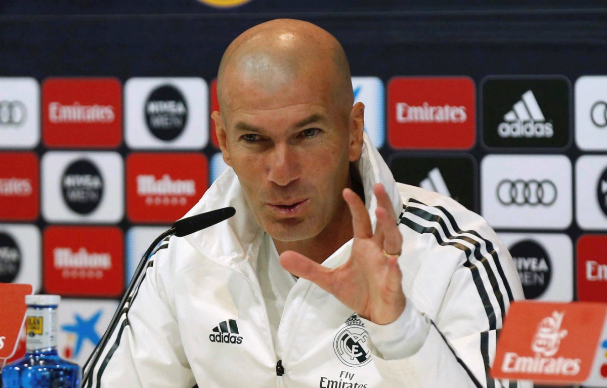 Zidane: "En mi equipo hago lo que quiero, de no ser así yo me marcho" Zidane: "En mi equipo hago lo que quiero, de no ser así yo me marcho"