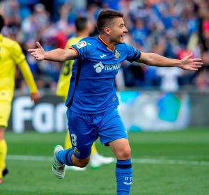 El jugador del Getafe Francisco Portillo. El jugador del Getafe Francisco Portillo.