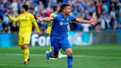 El jugador del Getafe Francisco Portillo. El jugador del Getafe Francisco Portillo.