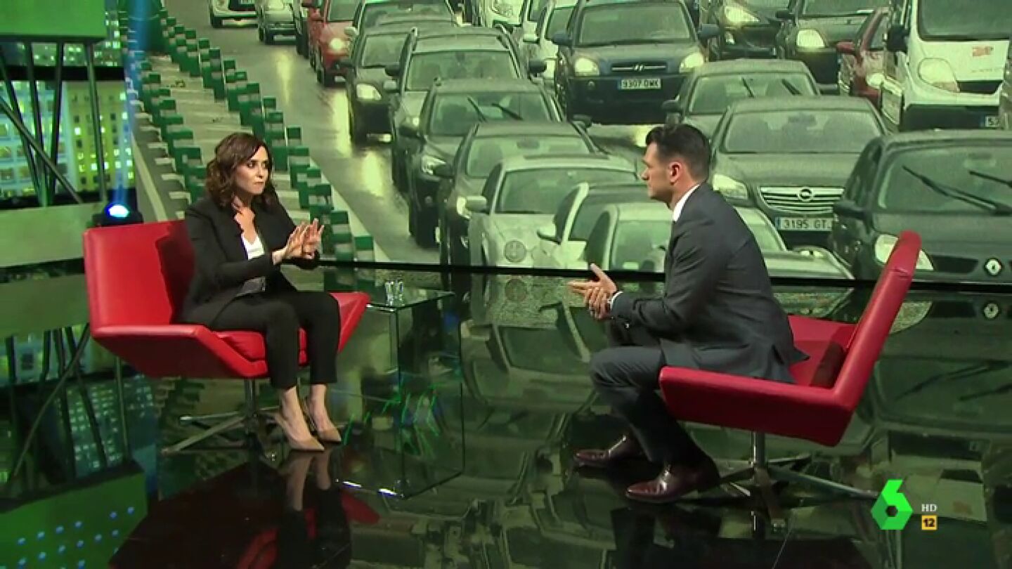 Isabel Díaz Ayuso en laSexta Noche