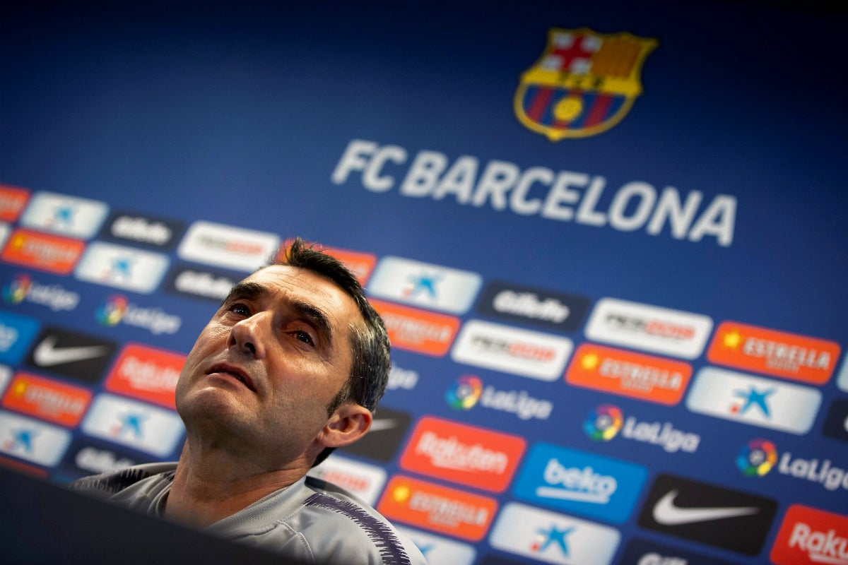 Valverde: "Si Griezmann viene al Barcelona ya se verá dónde encaja" Valverde: "Si Griezmann viene al Barcelona ya se verá dónde encaja"