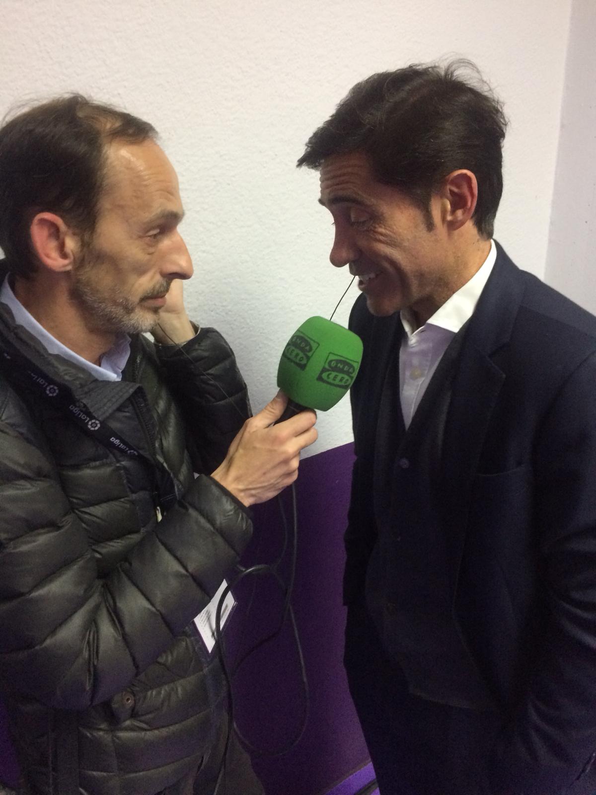Marcelino: "No temo por mi puesto, el club por suerte no prescindió de nosotros y aquí estamos" Marcelino: "No temo por mi puesto, el club por suerte no prescindió de nosotros y aquí estamos"