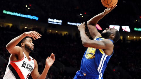 Green, en una acci&oacute;n ante los Blazers